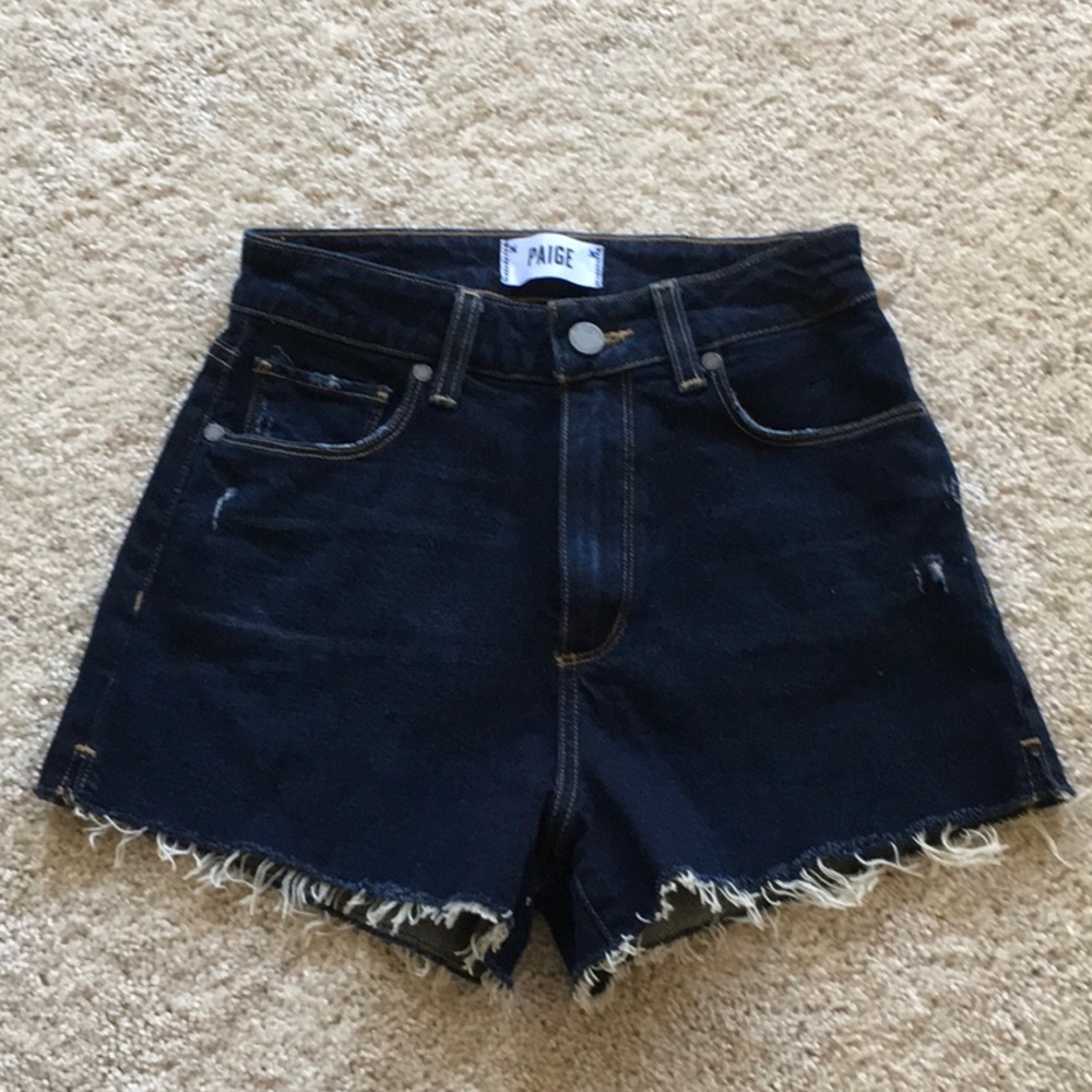 Paige Margot Shorts high waist distressed